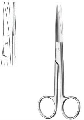 Operating Scissors, Straight & Curved, Sharp/sharp.