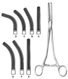 Rogers Hysterectomy Forceps