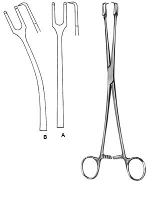 Schröder Uterine Tenaculum Forceps