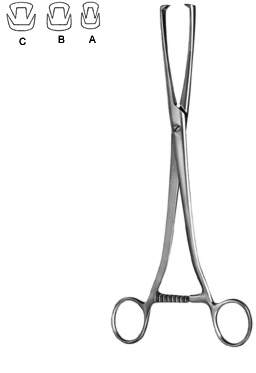 Museux Uterine Tenaculum Forceps