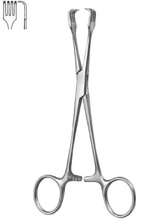 Braun Uterine Tenaculum Forceps