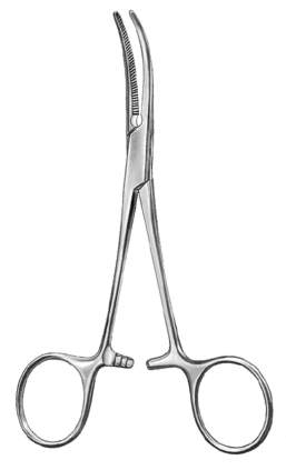 Overholt-Baby Dissecting and Ligature Forceps