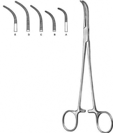 Overholt-Geissendörfer Dissecting and Ligature Forceps