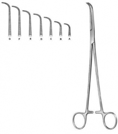 Overholt Dissecting and Ligature Forceps