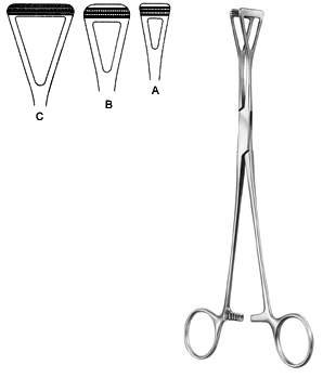 Scheibe Organ Grasping Forceps