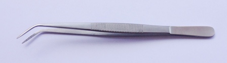 Tweezers Curved, Fine Point