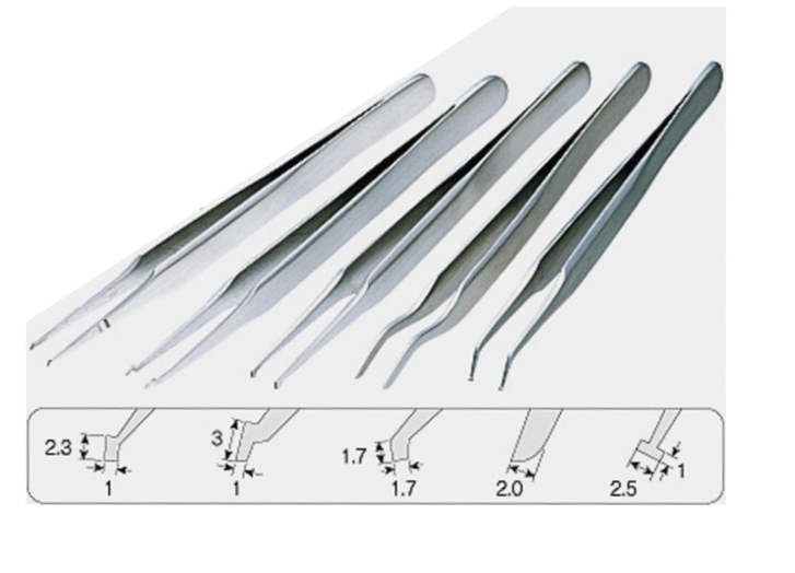 SMD Tweezers Set, 5 Pcs.