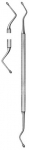 Hemingway Bone Curette, double-ended